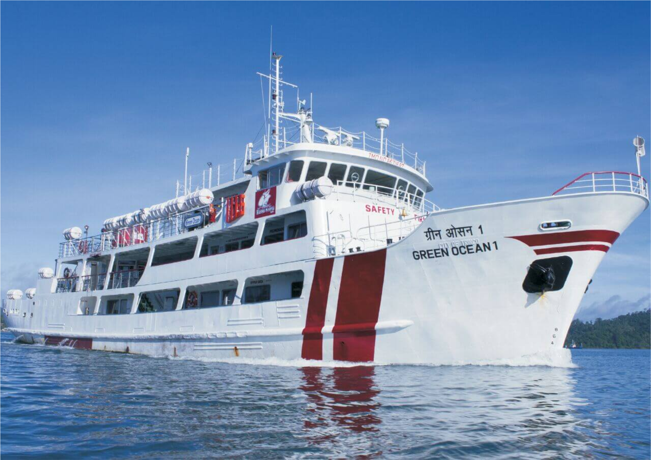 Green Ocean 1 Ferry in Andaman