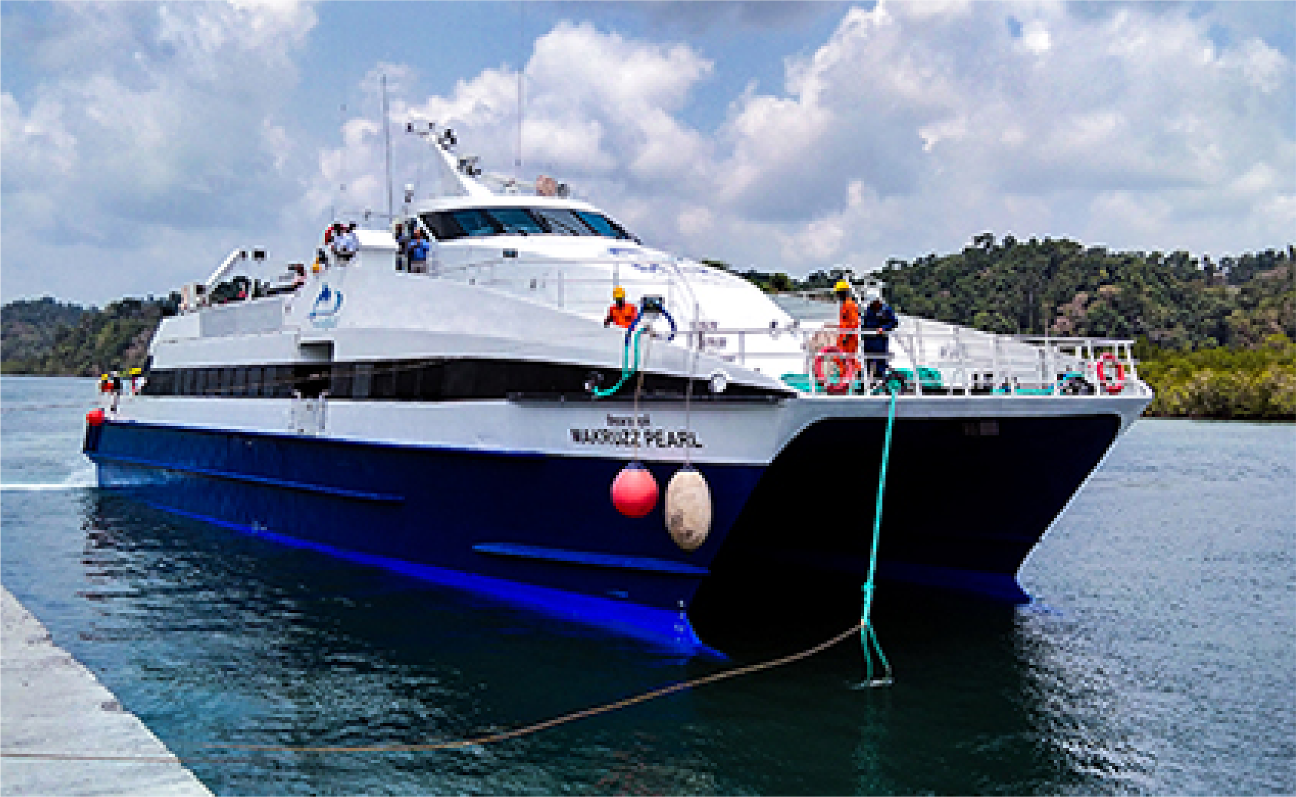 Makruzz Pearl Ferry in Andaman