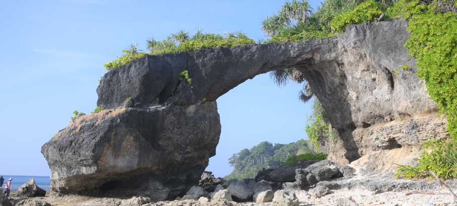 Natural Bridge Andaman Travel