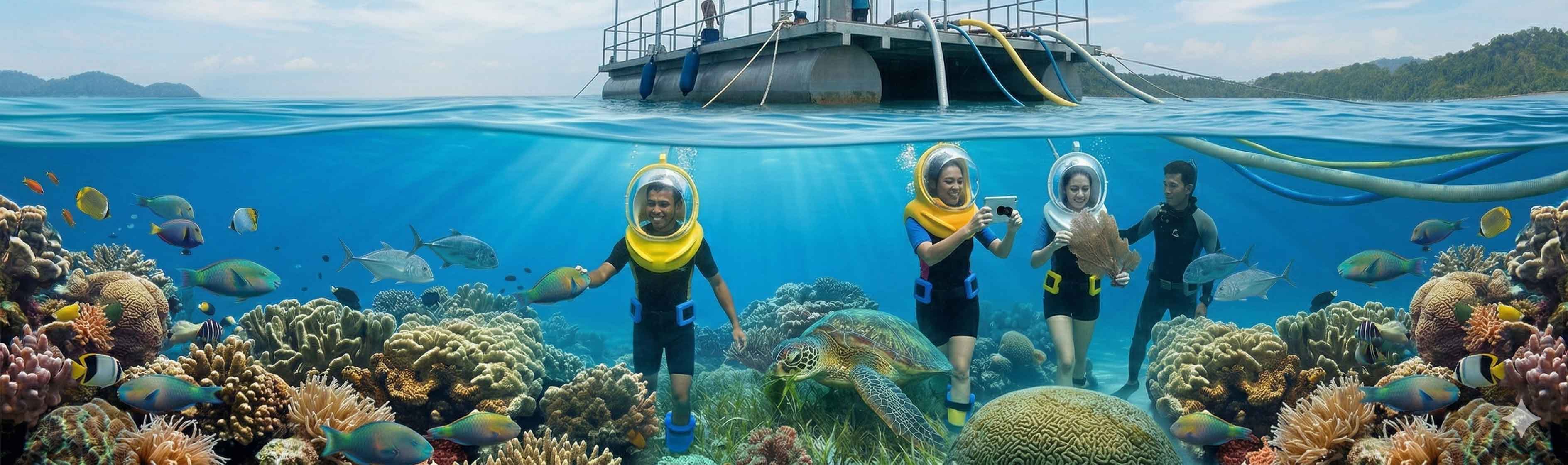 Sea Walk in Andaman