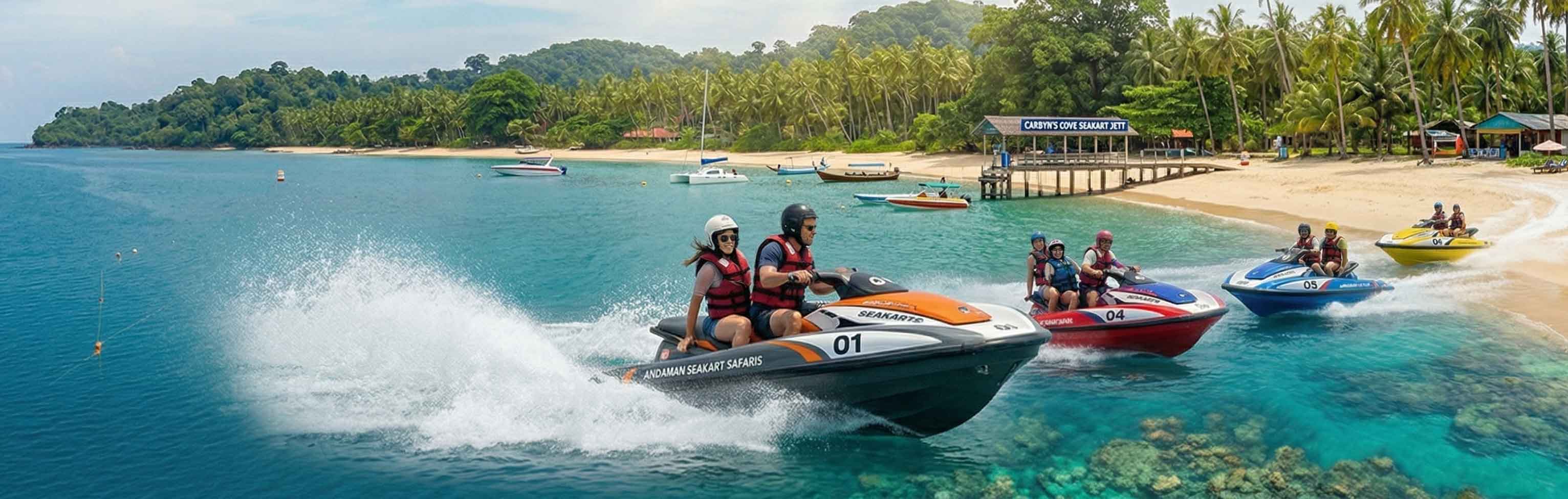 Seakart Ride in Andaman